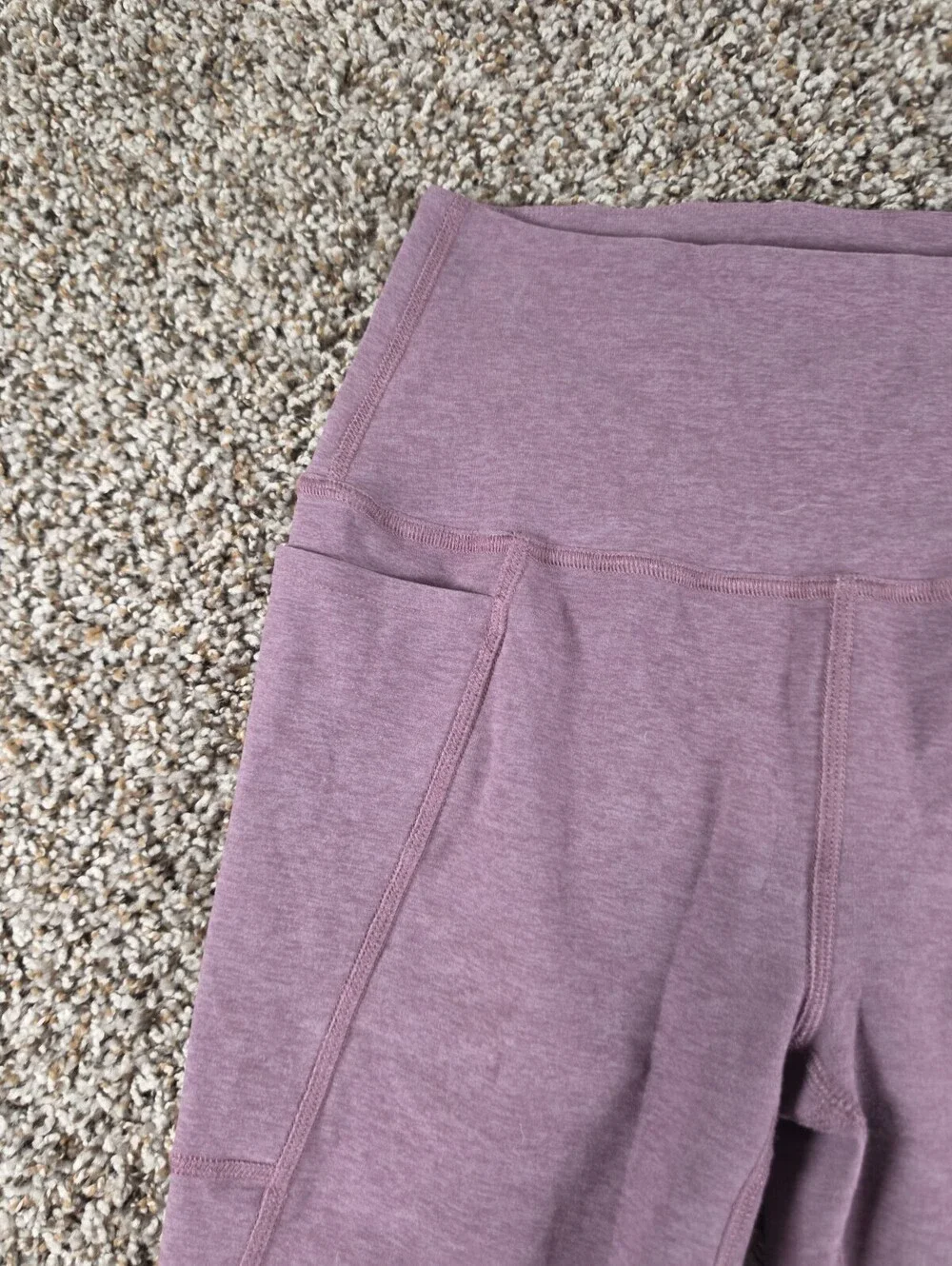 Beyond Yoga x Peloton Women size Small Leggings Activewear Pants Mauve Purple